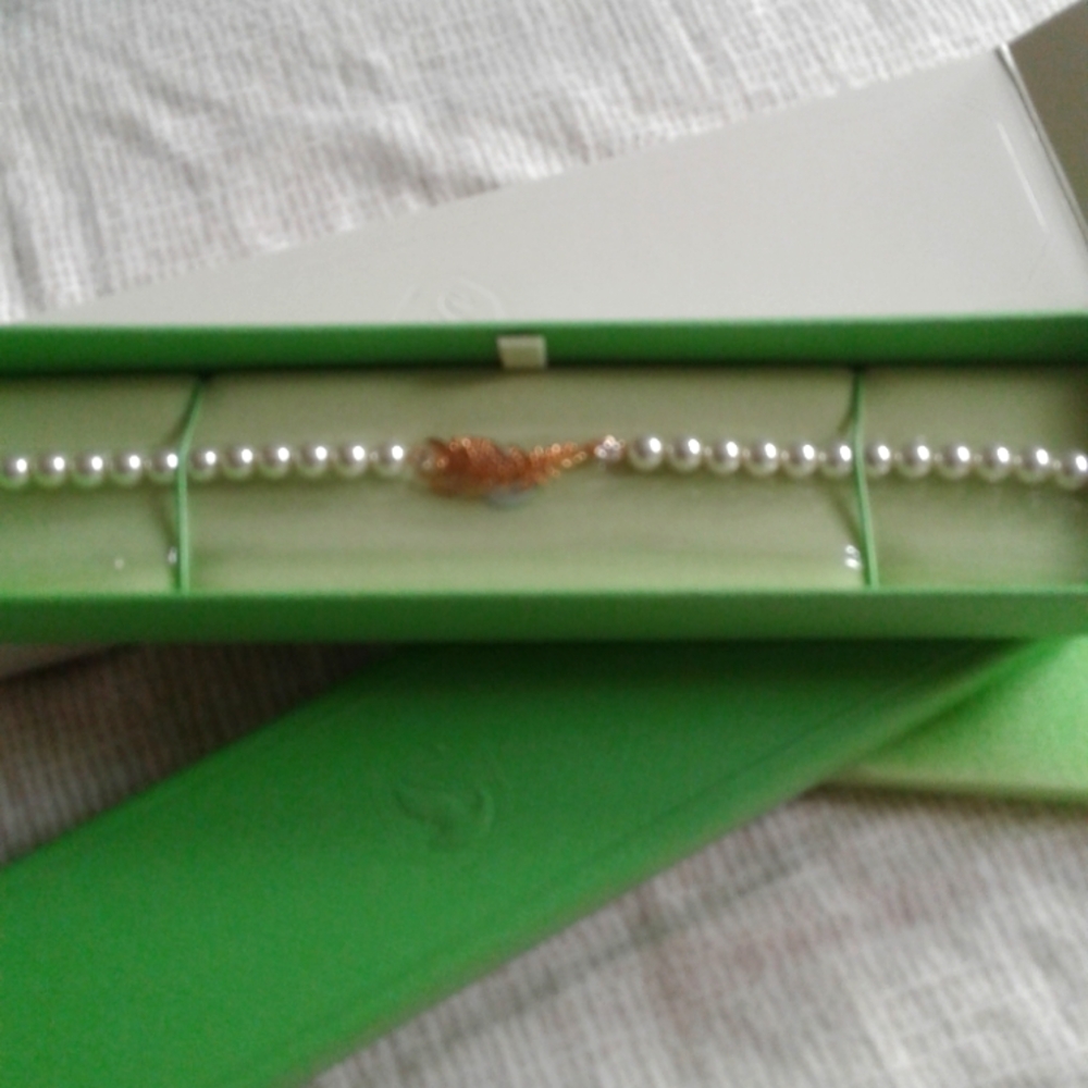 SWAROVSKI bracelet pearl rose gold